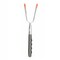 Telescoping Barbecue Fork, Camp Fire Roasting Stick, Extends from 10" to 33" Long, Great for BBQ Hot Dogs, Smores